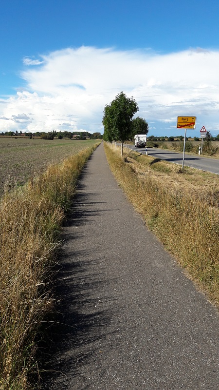 Radweg Meeschendorf nach Burg